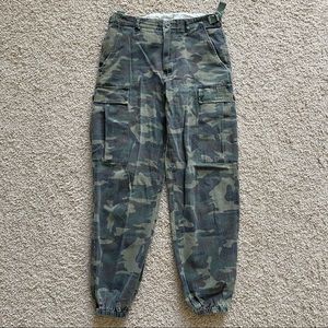 Camo cargo pants